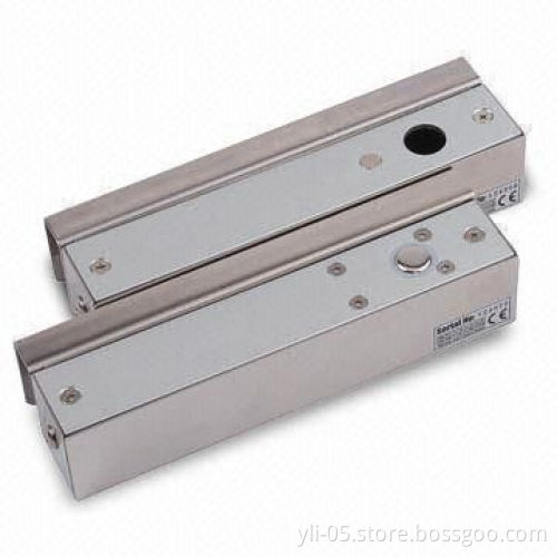 Stainless Steel Bracket for Frameless Glass Door, Measures 205 x 58 x 46mm
